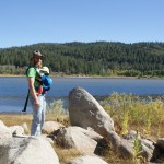 Visiting some grinding stones (metate)