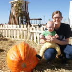 found a big ol' pumpkin